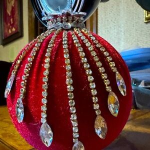 Red Velvet Chrismas Ornament